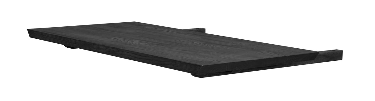CARRADALE A-Leg Table 170 to 270 CM – Black oak / Standard table & 1 Extension  220 CM