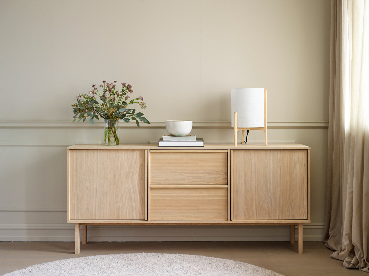 CASØ NELLIE Sideboard with 2 Drawers and 2 Doors 180CM