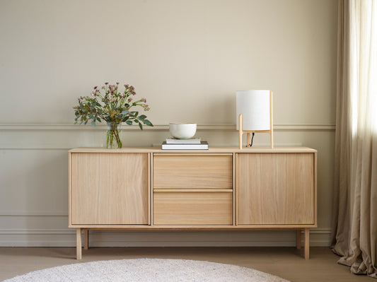 CASØ NELLIE Sideboard with 2 Drawers and 2 Doors 180CM