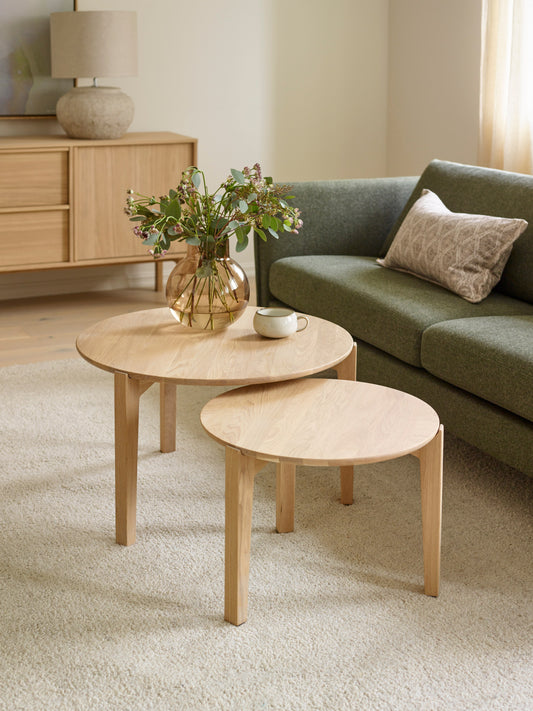 CASØ DAYDREAM Coffee Tables Set of 2 Ø75/Ø55CM