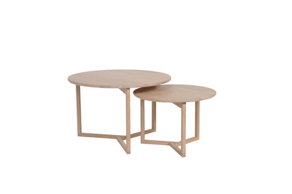 CASØ TIMELESS Coffee Tables Set of 2 Ø75/Ø58CM