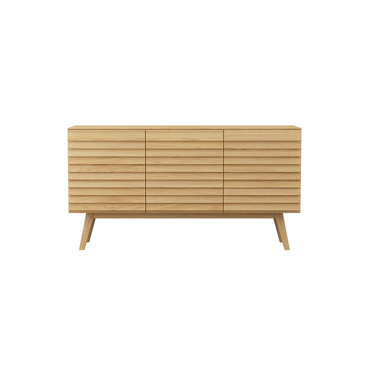CASØ 777 Sideboard with 3 Doors and Angled Legs 150CM