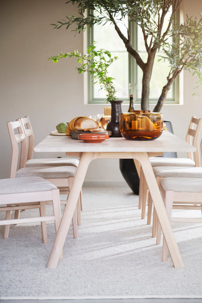 Clapperton Extendable Dining Table 220 x 95 cm – room setting