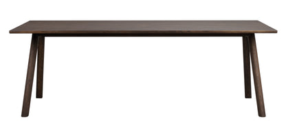 Clapperton Extendable Dining Table 220 x 95 cm – Brown Oak