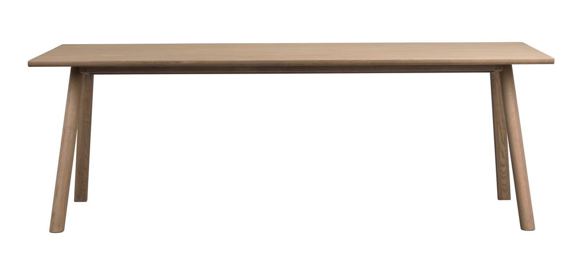 Clapperton Extendable Dining Table 220 x 95 cm – Sand Oak