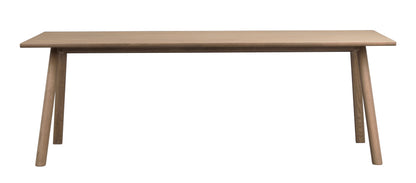 Clapperton Extendable Dining Table 220 x 95 cm – Sand Oak