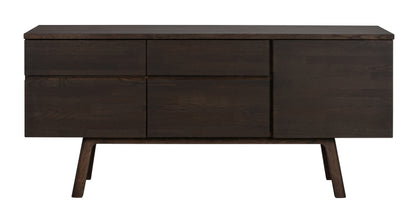Cleardale Sideboard 170 cm – Brown Oak
