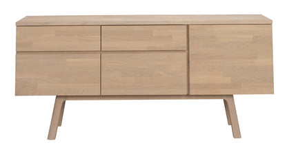 Cleardale Sideboard 170 cm – Whitewash Oak