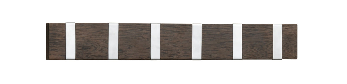 Confetti Hook Rail 50 cm – Brown Oak