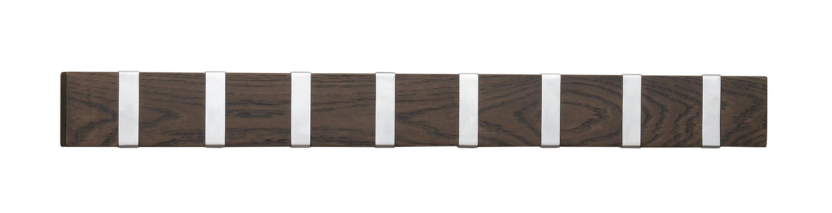 Confetti Hook Rail 70 cm – Brown Oak