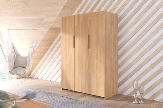 BERGMAN Beech 3 Door Wardrobe