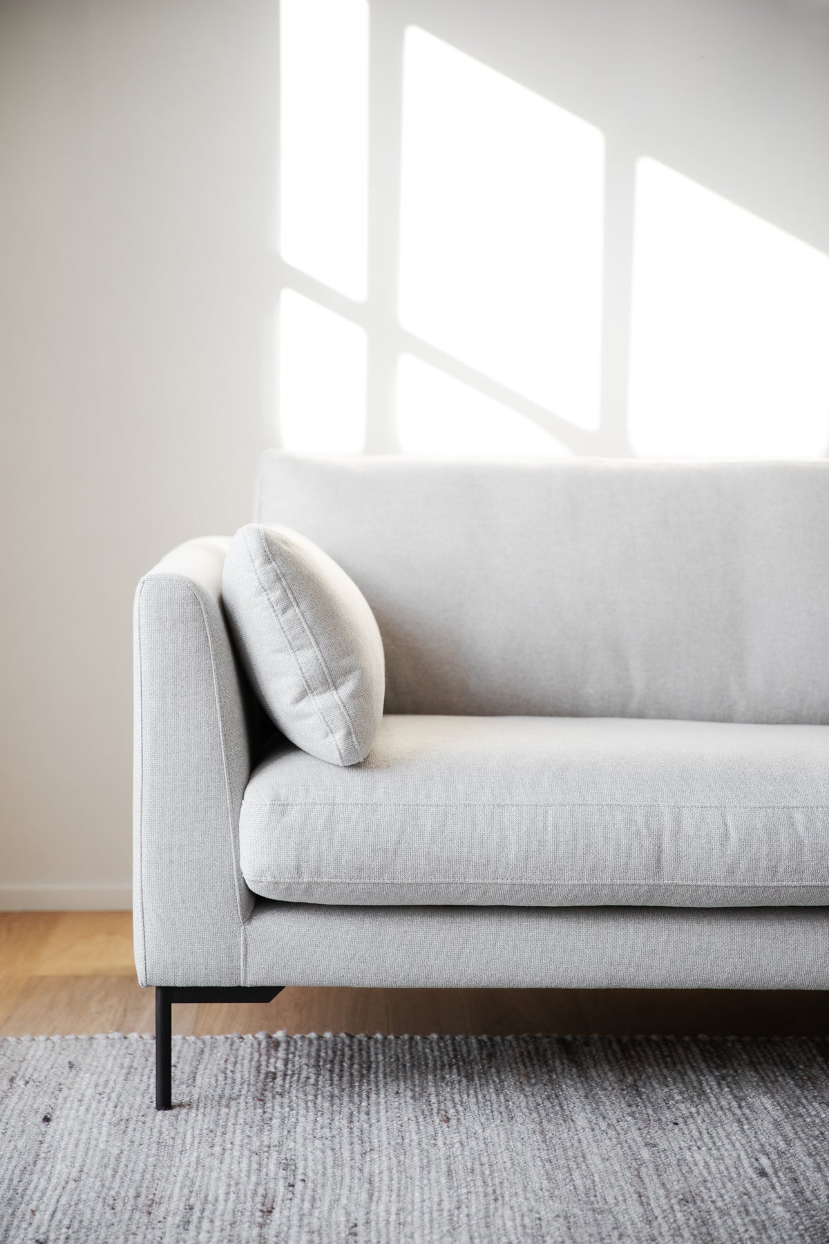 Corwin 3-Seater Sofa – Light Beige