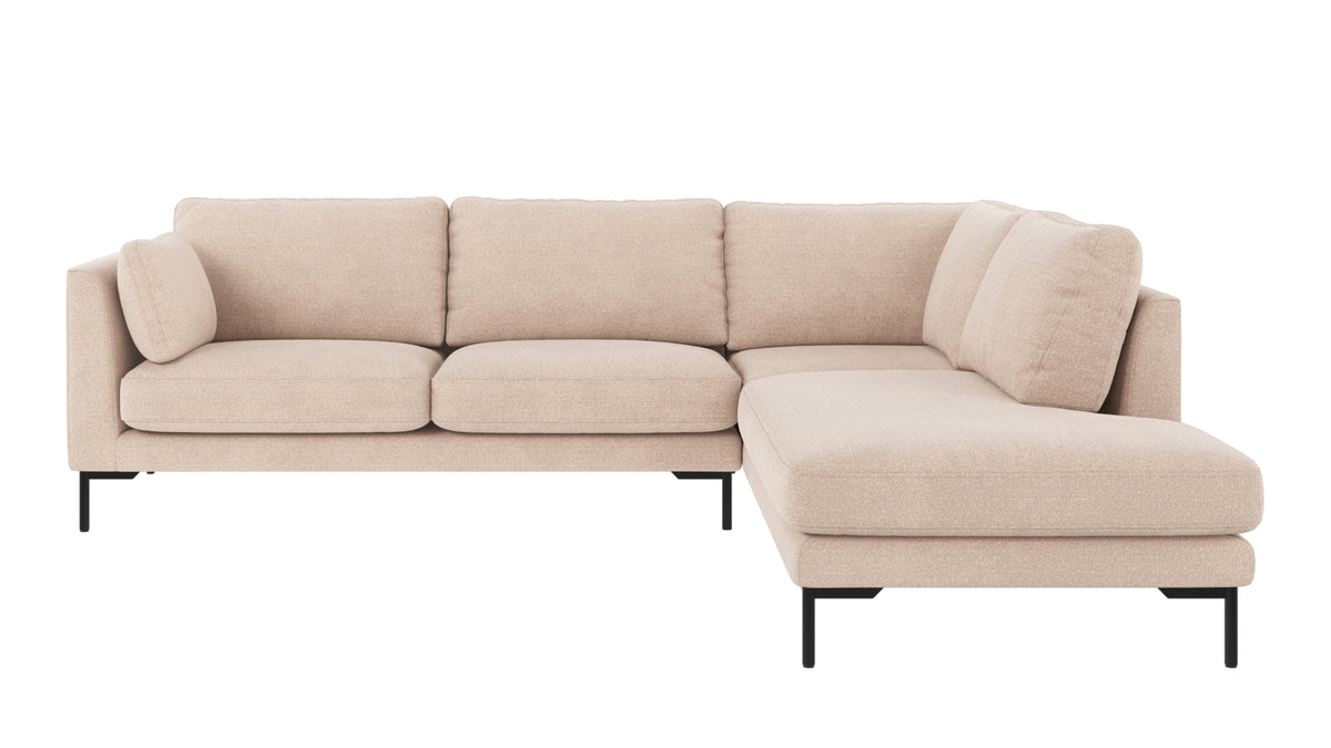 Corwin Corner Sofa with Open End – Right-hand open end