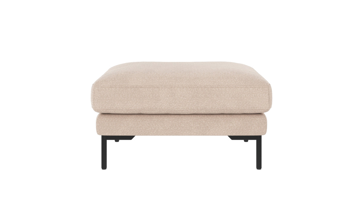Corwin Footstool – Light Beige