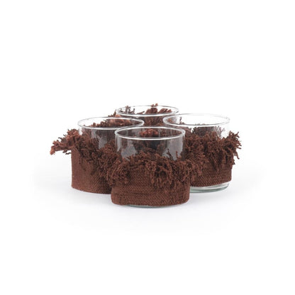 Candelabro Oh My Gee - Terciopelo burdeos - M