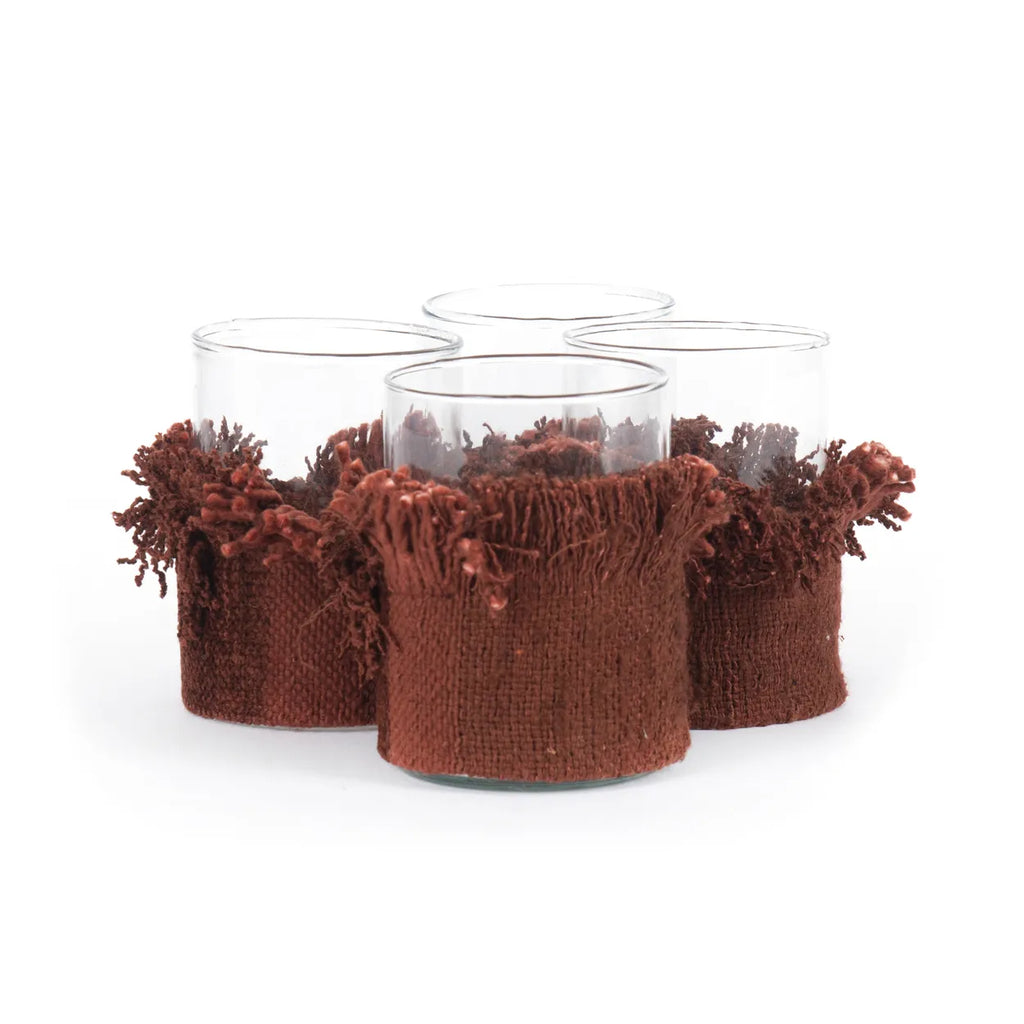 Candelabro Oh My Gee - Terciopelo burdeos - M