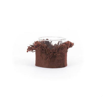 The Oh My Gee Candle Holder - Bordeaux Velvet - S