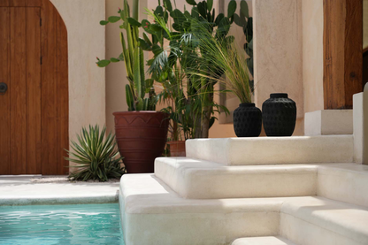 PEAKY Vase - Schwarz