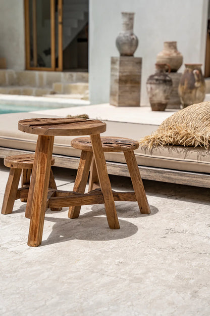 De Yatai Hocker - Natur - L