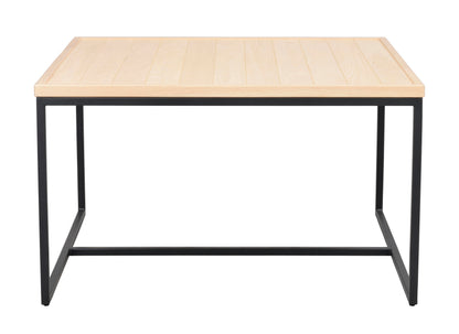 Deerfield Coffee Table 80 x 80 cm – Whitewash Oak