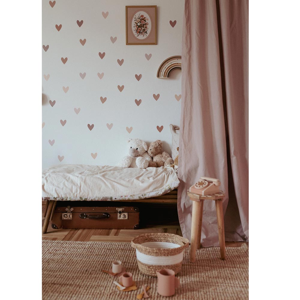 Simply Hearts 1 Cappuccino Pink
