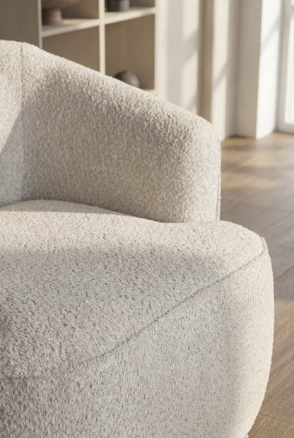 Dermot Lounge Chair – Light Beige