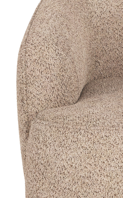 Dermot Swivel Rocking Lounge Chair – Light Beige