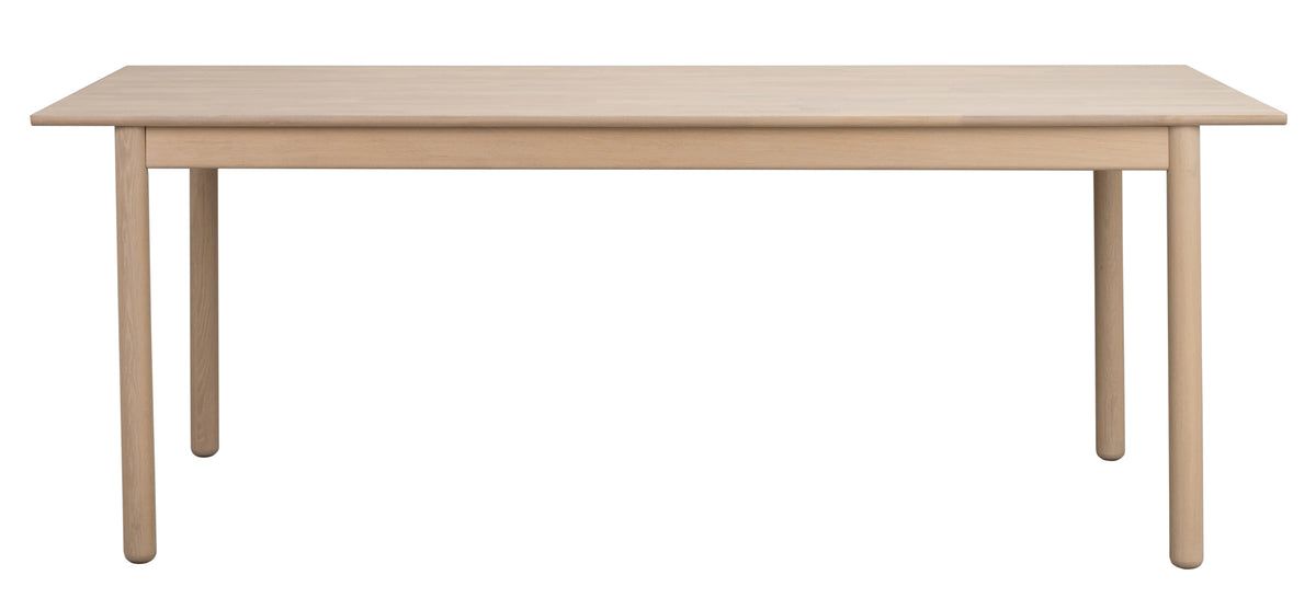 Derrymore Dining Table 205 x 90 cm – Whitewash Oak