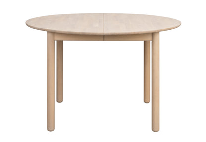 Derrymore Round Extendable Dining Table 120 cm – Whitewash Oak