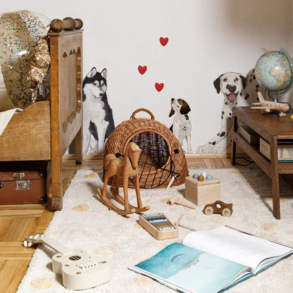 Dogs are the best Wallstickers