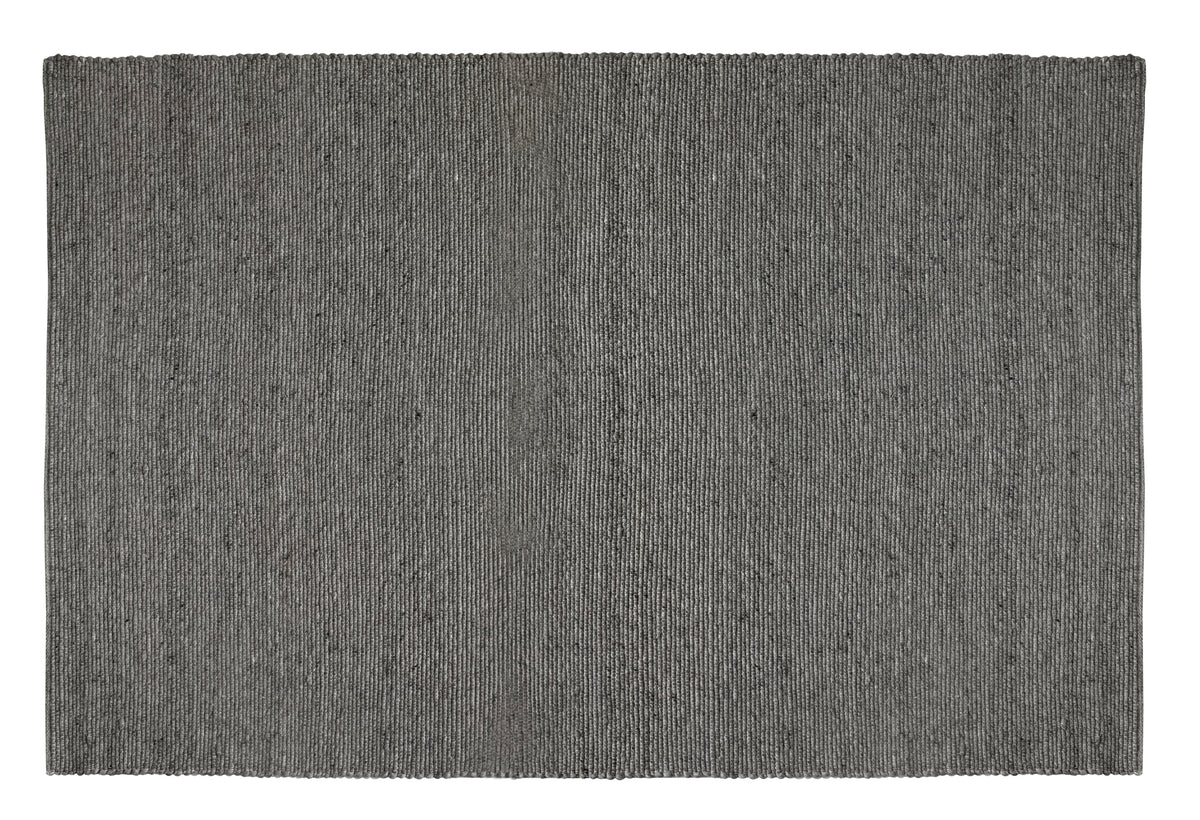 Donegal Wool Rug 240 x 340 cm – Dark Grey