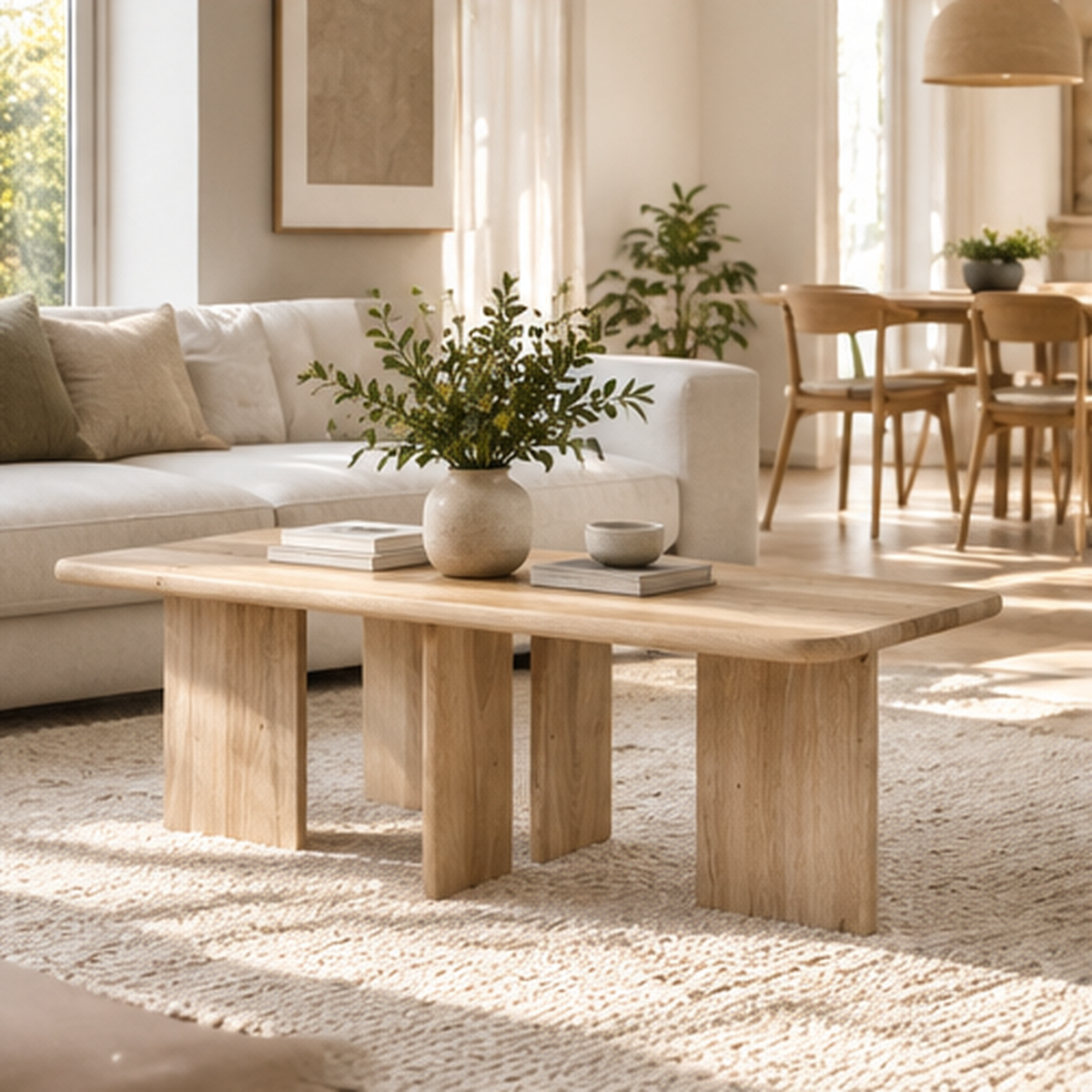 GRO Coffee Table 145CM in a living room