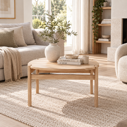 CLASSIC Coffee Table Ø87CM in a living room