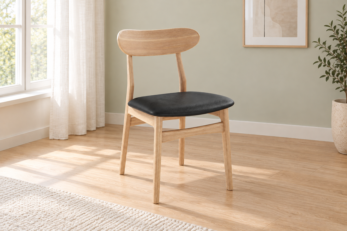 BONN Dining Chair Set of 2 in a dining room