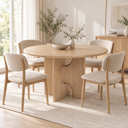 VILA Dining Table Ø130CM in a dining room