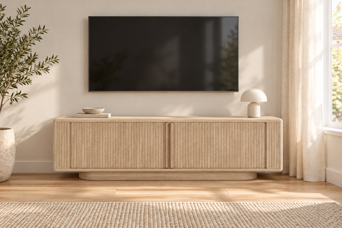 STORM TV Stand 160CM in a living room