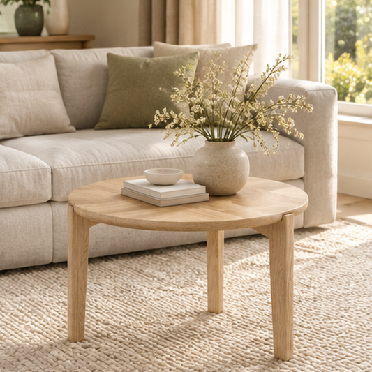 DAYDREAM Coffee Table Ø75CM in a living room