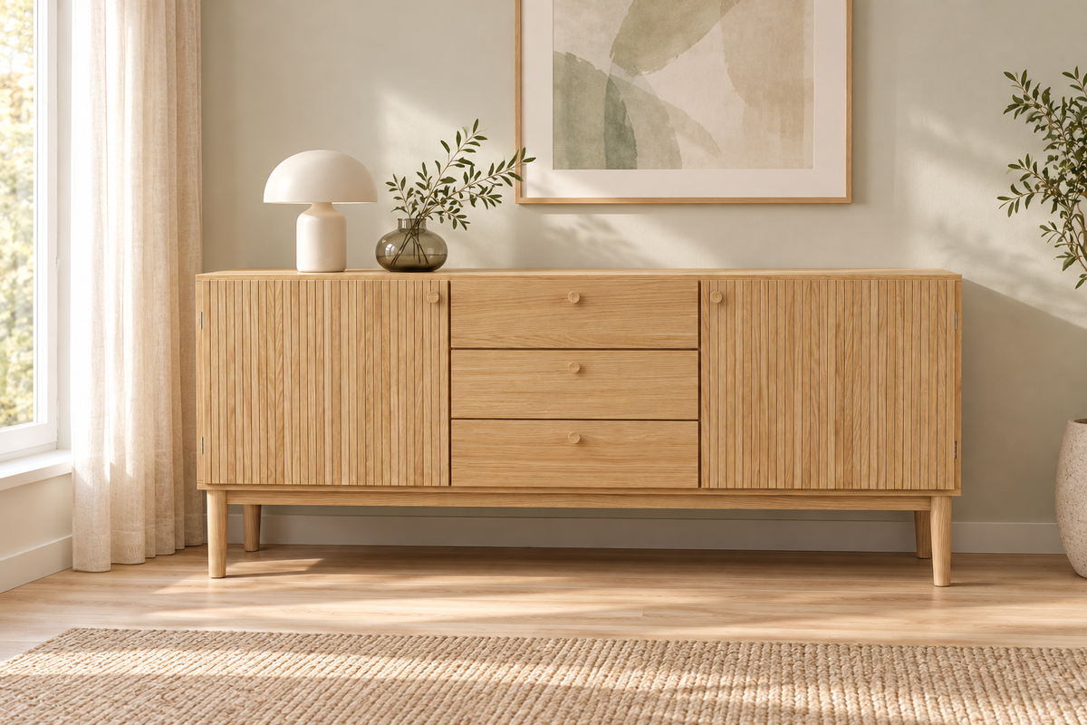 LUNA Sideboard 186CM in a living room
