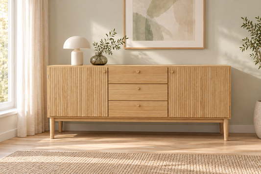 LUNA Sideboard 186CM in a living room