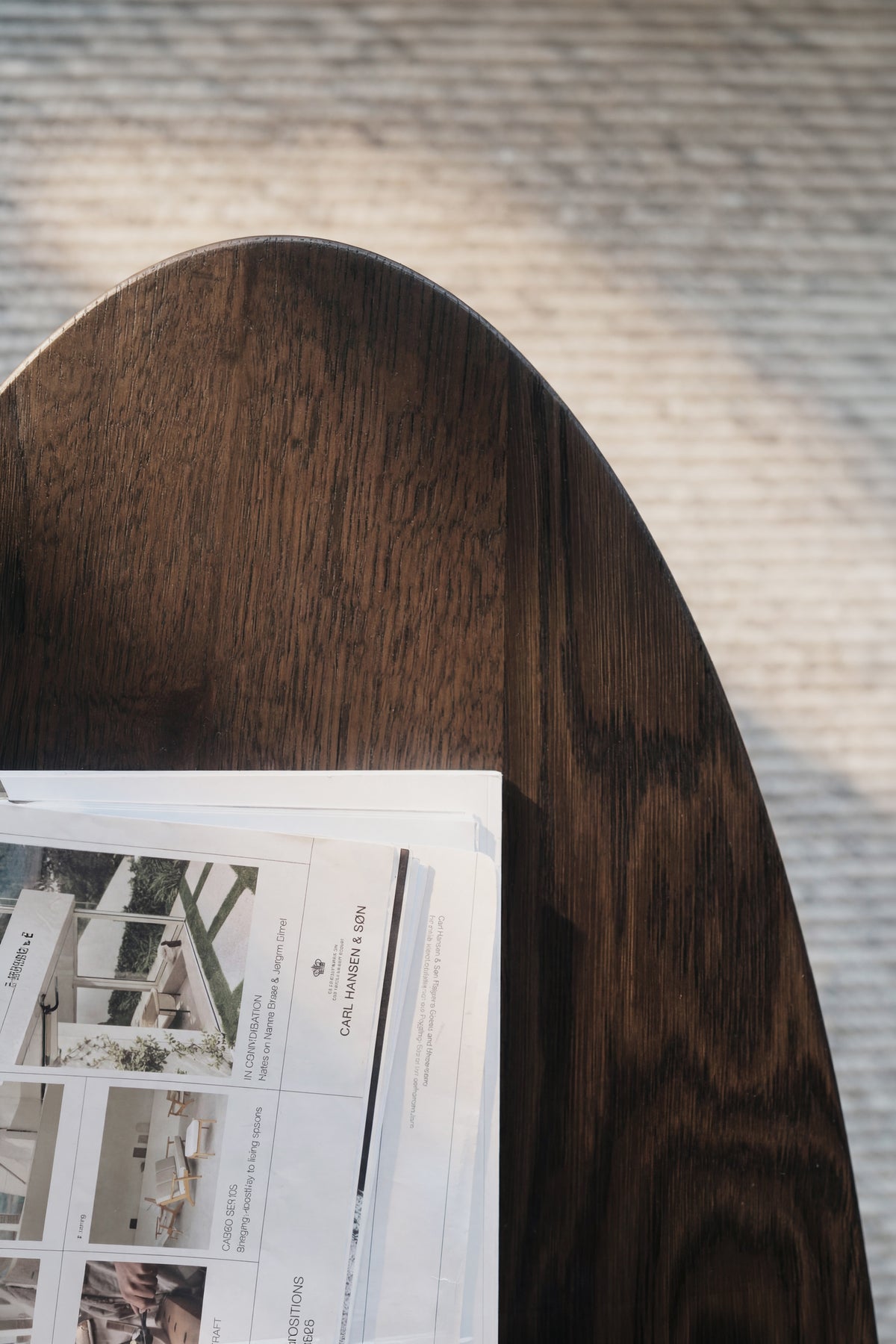 Dumbarton Oval Coffee Table 146 x 58 cm