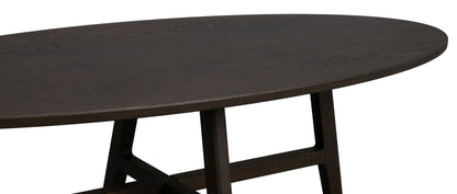 Dumbarton Oval Coffee Table 146 x 58 cm