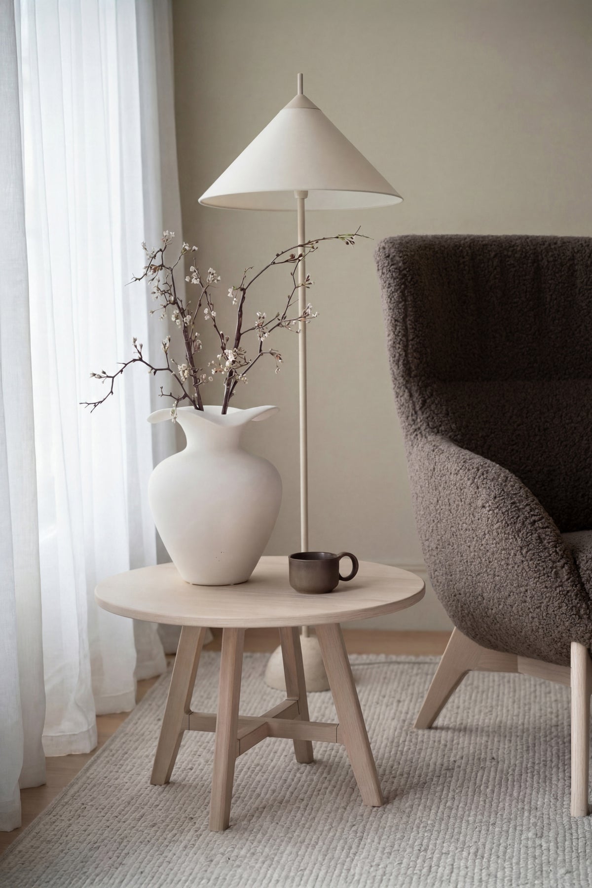 Dumbarton Round Coffee Table Ø60 cm
