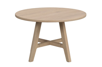 Dumbarton Round Coffee Table Ø60 cm – Whitewash Oak