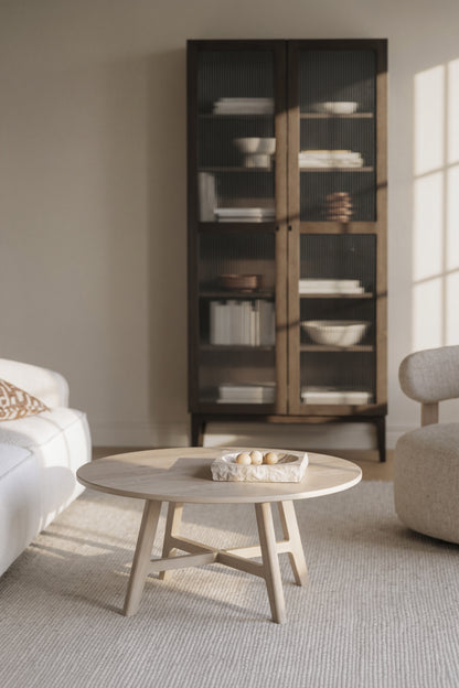 Dumbarton Round Coffee Table Ø90 cm – room setting