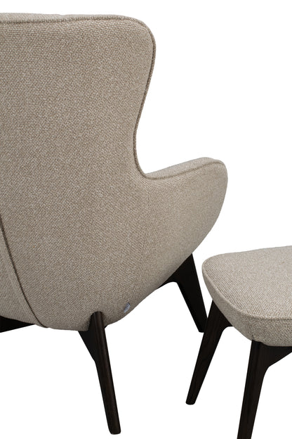 Dunbrody Lounge Chair with Footstool