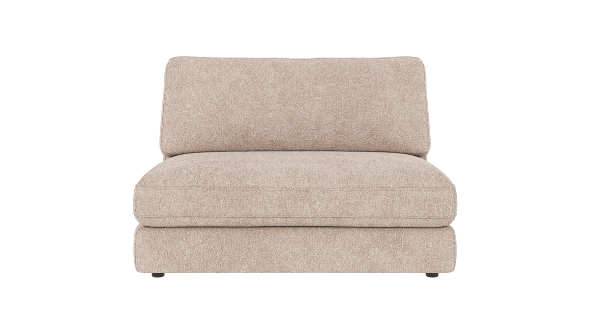 Duncan 1.5-Seater Middle Module – Light Beige