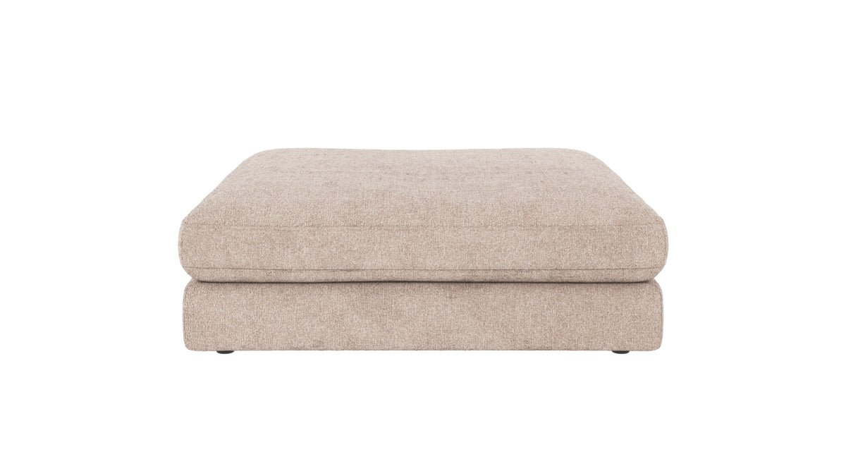 Duncan Footstool – Light Beige