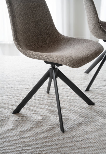 Dunmore Swivel Dining Chair (Set of 2)
