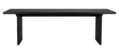 Emmett Dining Table 240 x 95 cm – Black Ash