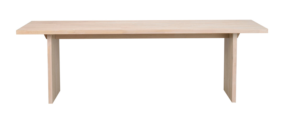 Emmett Dining Table 240 x 95 cm – Whitewash Oak
